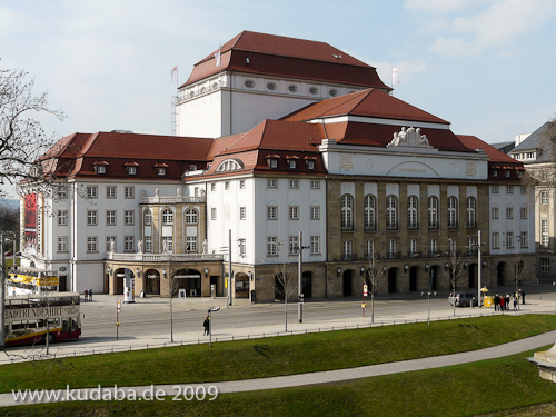 Schauspielhaus in Dresden, Gesamtansicht