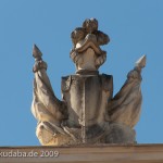 "Kleines Brandenburger Tor" in Potsdam, Detailansicht