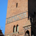 Der Grunewaldturm in Berlin-Charlottenburg zum Gedenken an Kaiser Wilhelm I., ein Werk von Franz-Heinrich Schwechten aus den Jahren 1897 - 1898.