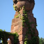 Der Grunewaldturm in Berlin-Charlottenburg zum Gedenken an Kaiser Wilhelm I., ein Werk von Franz-Heinrich Schwechten aus den Jahren 1897 - 1898.