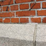 Wasserturm Tempelhofer Berg in Berlin-Kreuzberg im Stil des Historismus bzw. der Neogotik, Detailansicht des Baumaterials