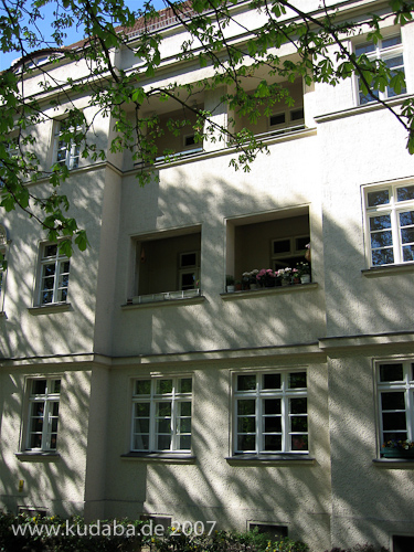 Die Wohnsiedlung Ceciliengärten in Berlin-Schöneberg, erbaut von Heinrich Lassen in den Jahren 1920 bis 1927.