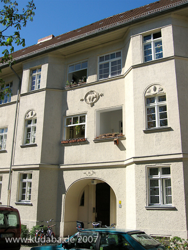 Die Wohnsiedlung Ceciliengärten in Berlin-Schöneberg, erbaut von Heinrich Lassen in den Jahren 1920 bis 1927.