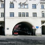 Die Wohnsiedlung Ceciliengärten in Berlin-Schöneberg, erbaut von Heinrich Lassen in den Jahren 1920 bis 1927.