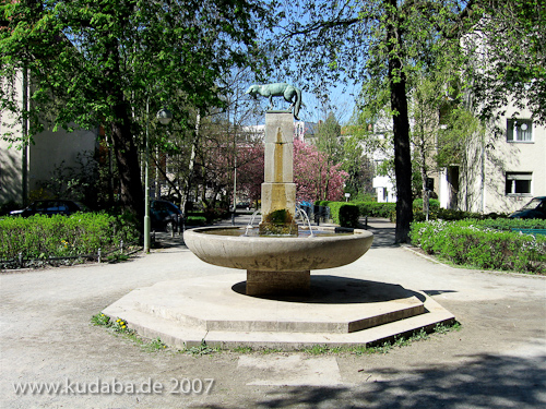 Die Wohnsiedlung Ceciliengärten in Berlin-Schöneberg, erbaut von Heinrich Lassen in den Jahren 1920 bis 1927.