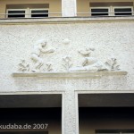 Die Wohnsiedlung Ceciliengärten in Berlin-Schöneberg, erbaut von Heinrich Lassen in den Jahren 1920 bis 1927.