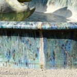 Majolika-Brunnen in Hannover von Hans Poelzig von 1922, Detailansicht