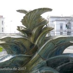 Majolika-Brunnen in Hannover von Hans Poelzig von 1922, Detailansicht