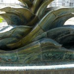 Majolika-Brunnen in Hannover von Hans Poelzig von 1922, Detailansicht