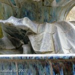 Majolika-Brunnen in Hannover von Hans Poelzig von 1922, Detailansicht