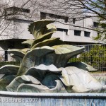 Majolika-Brunnen in Hannover von Hans Poelzig von 1922, Detailansicht