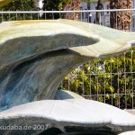 Majolika-Brunnen in Hannover von Hans Poelzig von 1922, Detailansicht