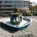 Majolika-Brunnen in Hannover von Hans Poelzig von 1922, Gesamtansicht