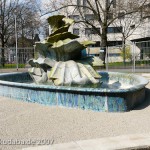 Majolika-Brunnen in Hannover von Hans Poelzig von 1922, Gesamtansicht