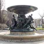 Brunnen "Stilles Wasser" in Dresden von Robert Diez, Gesamtansicht