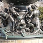 Brunnen "Stilles Wasser" in Dresden von Robert Diez, Detailansicht