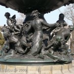 Brunnen "Stilles Wasser" in Dresden von Robert Diez, Detailansicht