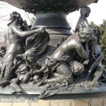 Brunnen "Stilles Wasser" in Dresden von Robert Diez, Detailansicht