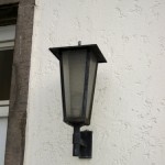 Bundessozialgericht in Kassel, Detailansicht von Hauslampe