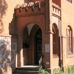 Berlin, Rathaus Wannsee von Otto Stahn im neogotischen Stil, Detailansicht