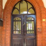 Berlin, Rathaus Wannsee von Otto Stahn im neogotischen Stil, Detailansicht