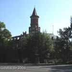 Berlin, Rathaus Wannsee von Otto Stahn im neogotischen Stil, Gesamtansicht