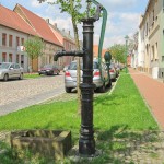 Schwengelpumpe in Wörlitz