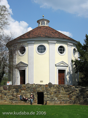 Synagoge in Wörlitz von 1789 im Stil des Klassizismus, Gesamtansicht