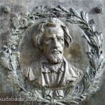 Porträtrelief von Gustav Pressel