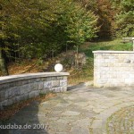 Weserliedanlage in Hann.-Münden, Detailansicht