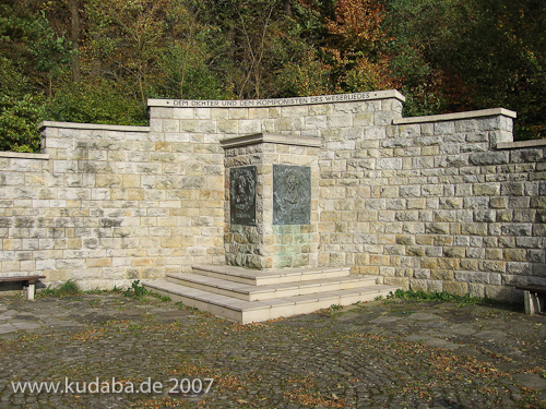 Weserliedanlage in Hann.-Münden, Gesamtansicht