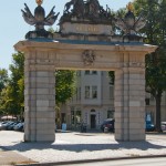 Gesamtansicht vom Jägertor in Potsdam
