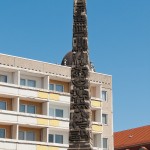 Obelisk am Neustädter Tor von Georg Wenzeslaus von Knobelsdorf in Potsdam, Detailansicht