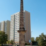 Obelisk am Neustädter Tor von Georg Wenzeslaus von Knobelsdorf in Potsdam, Gesamtansicht