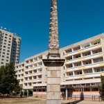 Obelisk am Neustädter Tor von Georg Wenzeslaus von Knobelsdorf in Potsdam, Gesamtansicht