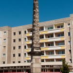 Obelisk am Neustädter Tor von Georg Wenzeslaus von Knobelsdorf in Potsdam, Gesamtansicht