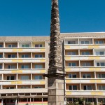 Obelisk am Neustädter Tor von Georg Wenzeslaus von Knobelsdorf in Potsdam, Gesamtansicht