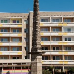 Obelisk am Neustädter Tor von Georg Wenzeslaus von Knobelsdorf in Potsdam, Gesamtansicht