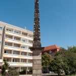 Obelisk am Neustädter Tor von Georg Wenzeslaus von Knobelsdorf in Potsdam, Gesamtansicht