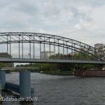 Brücke Siemenssteg in Berlin-Charlottenburg, Eisenkonstruktion der Brücke