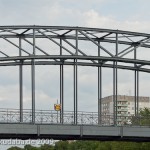 Brücke Siemenssteg in Berlin-Charlottenburg, Eisenkonstruktion der Brücke