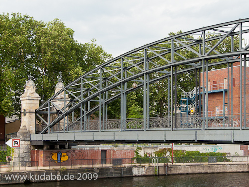 Brücke Siemenssteg in Berlin-Charlottenburg von1899 - 1900