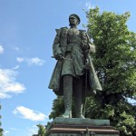 Denkmal Prinz Albrecht von Preussens in Berlin-Charlottenburg in Frontalansicht