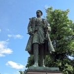 Denkmal Prinz Albrecht von Preussens in Berlin-Charlottenburg in Frontalansicht