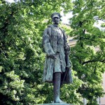 Denkmal Prinz Albrecht von Preussens in Berlin-Charlottenburg in Frontalansicht