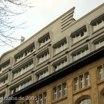 Rudolf-Mosse-Haus in der Jerusalemerstraße in Berlin-Mitte, Ansicht der Bauerneuerung im expressionistischen Stil