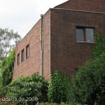 Haus im Winkel 37, in Berlin-Dahlem von Wilhelm Fahlbusch 1927 - 1928 gebaut, Detailansicht