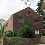 Haus im Winkel 37, in Berlin-Dahlem von Wilhelm Fahlbusch 1927 - 1928 gebaut, Gesamtansicht