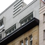 Rudolf-Mosse-Haus in der Jerusalemerstraße in Berlin-Mitte, Ansicht der Bauerneuerung im expressionistischen Stil