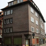 Haus Hospitalstraße 18 in Göttingen im expressionistischen Stil, erbaut 1919 von Georg Rott, Gesamtansicht